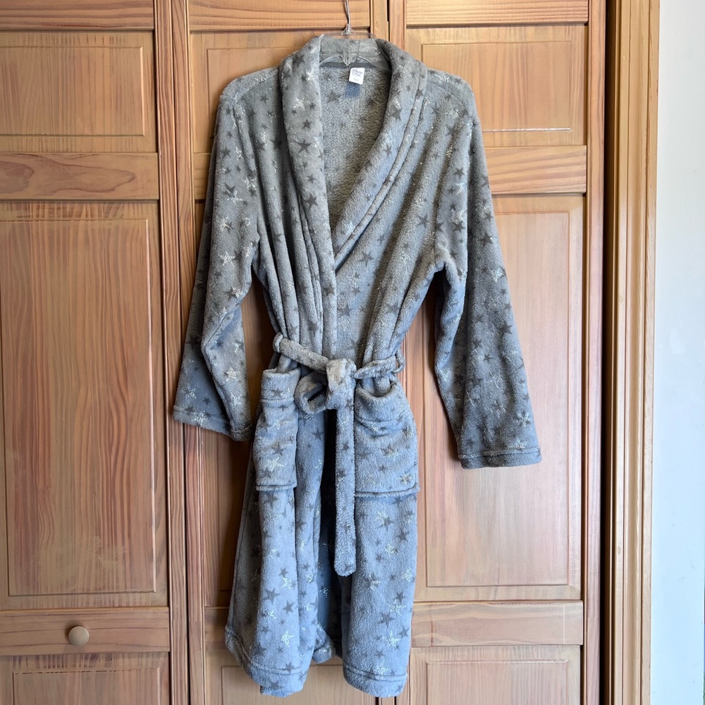 Girls large robe with belt